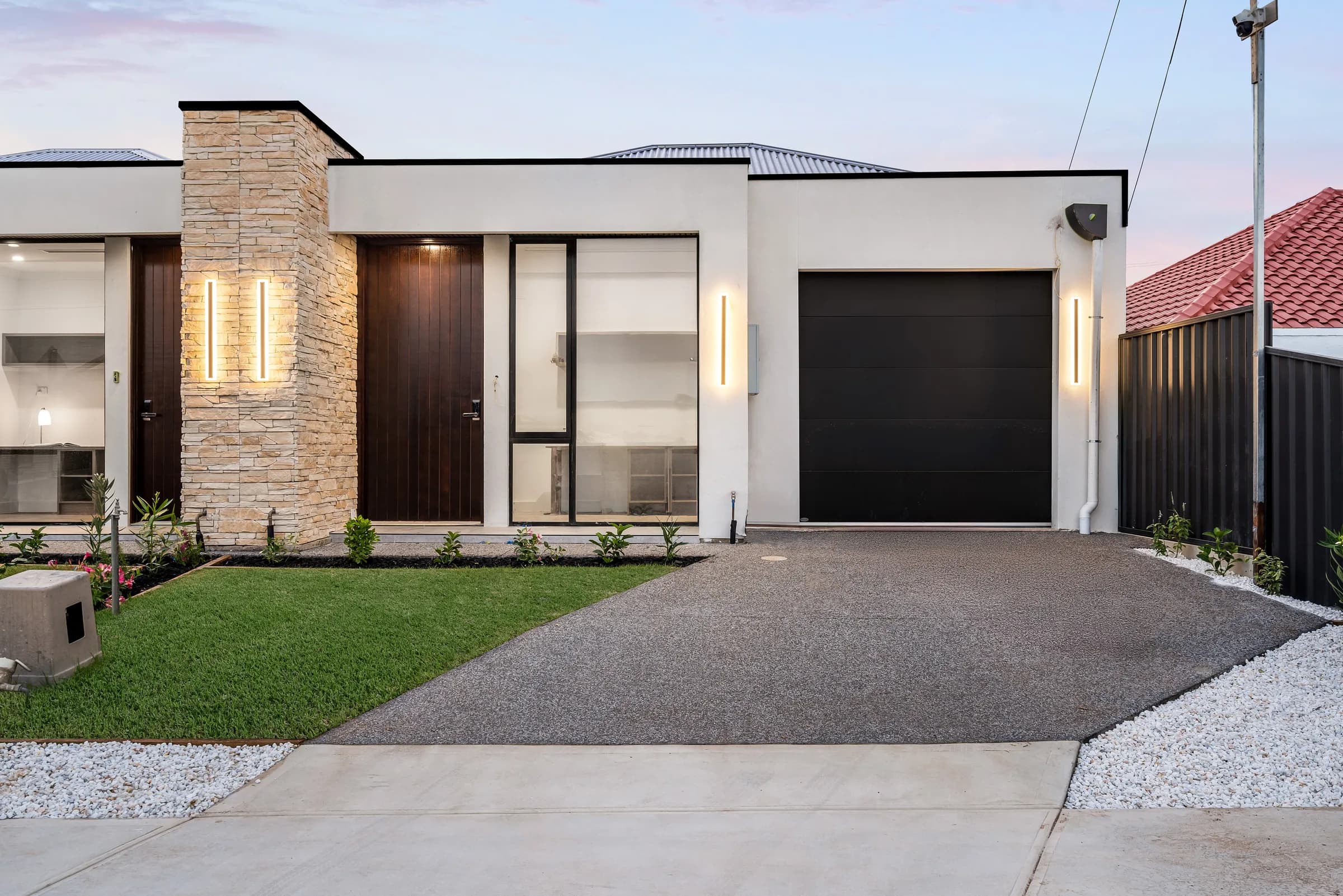 Coastal new build on Pioneer Street, Seaton